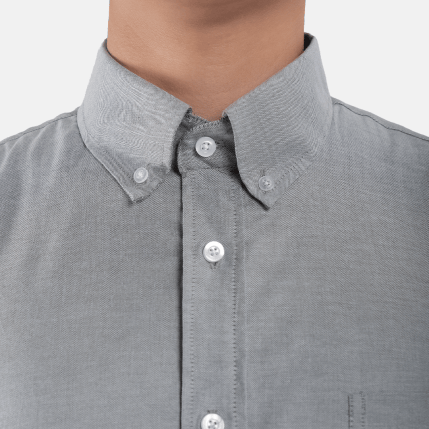 Basic Oxford Grey Shirt