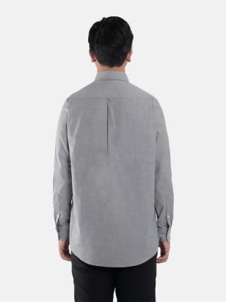 Kasual Basic Oxford Grey Shirt