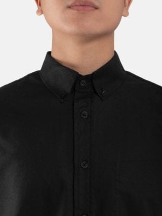 Basic Oxford Black Shirt