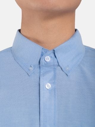 Kasual Basic Oxford Maya Blue Shirt