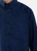 Basic Oxford Navy Shirt