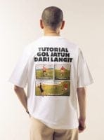 Coach Justin Podkes Selesai - Tutorial Gol Jatuh Dari Langit T-shirt
