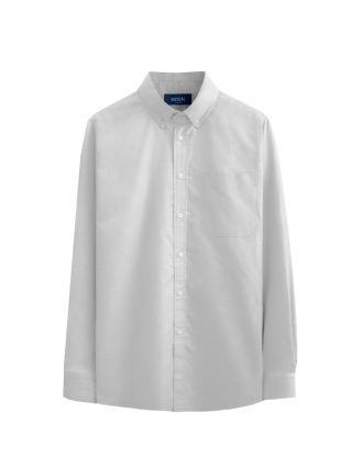 Kasual Basic Oxford Light Grey Shirt