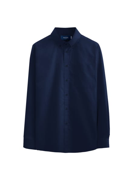 Basic Oxford Navy Shirt