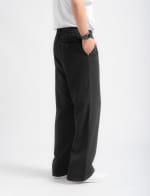 Black Comfy Wide Pant