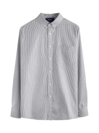 Grey Basic Stripe Shirt