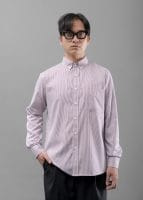 Purple Basic Stripe Shirt