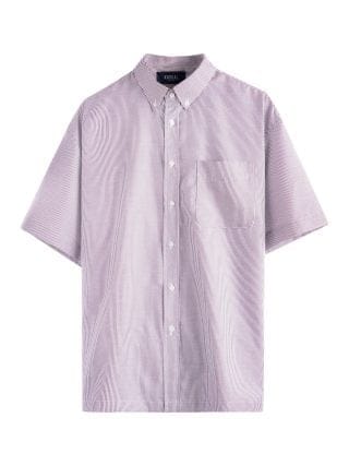 Purple Short Stripe Shirt