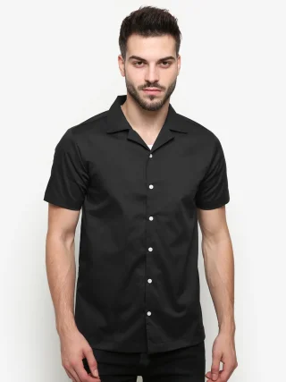 Black Cuban Shirt