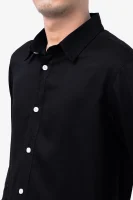 Parlor Black Poplin Shirt