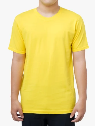 Crew Yellow Tee