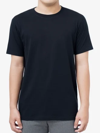 Crew Black Tee