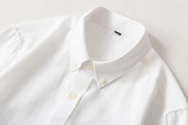 Basic Oxford White Shirt - foto 4