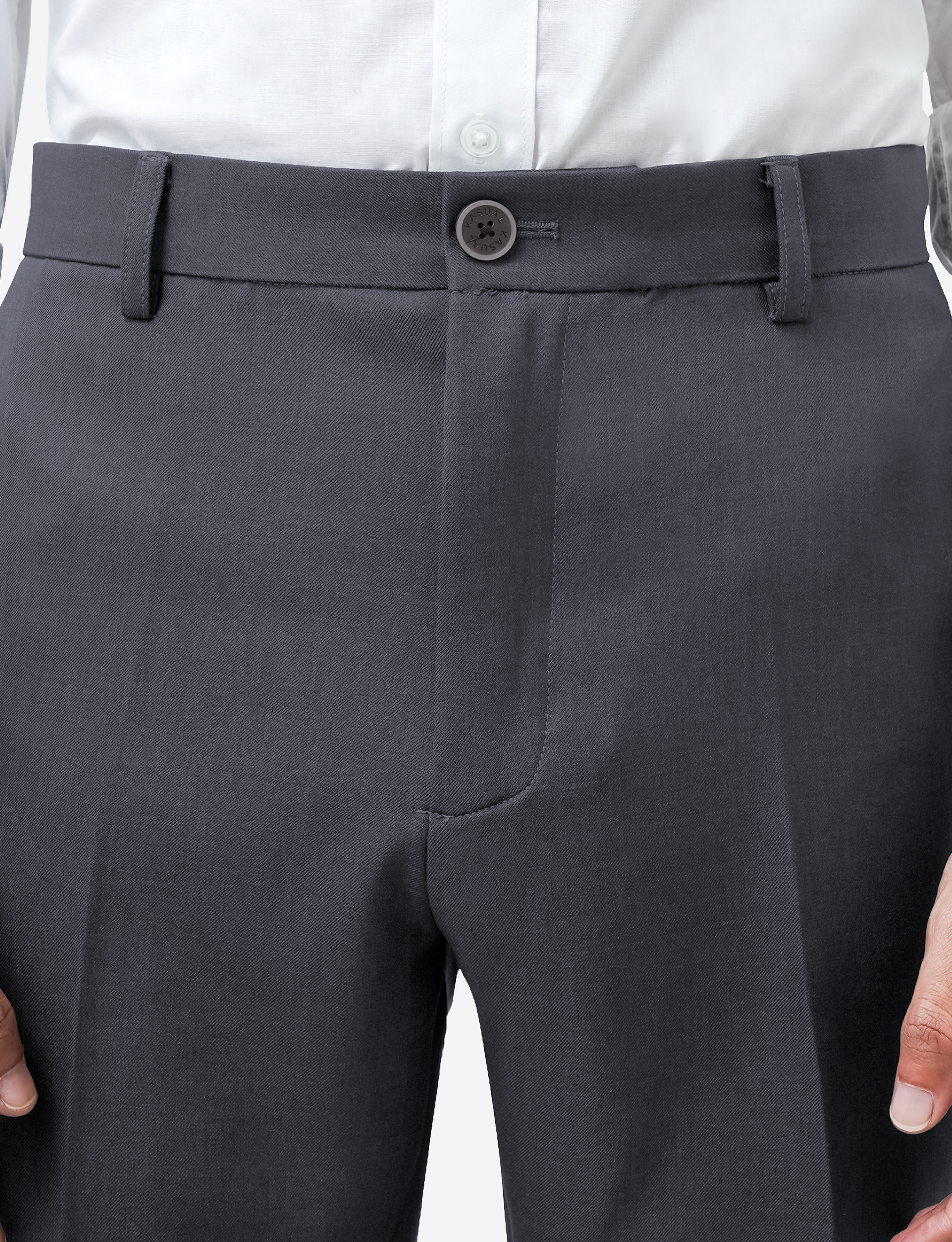 Celana Charcoal Grey Ankle Prime - foto 2