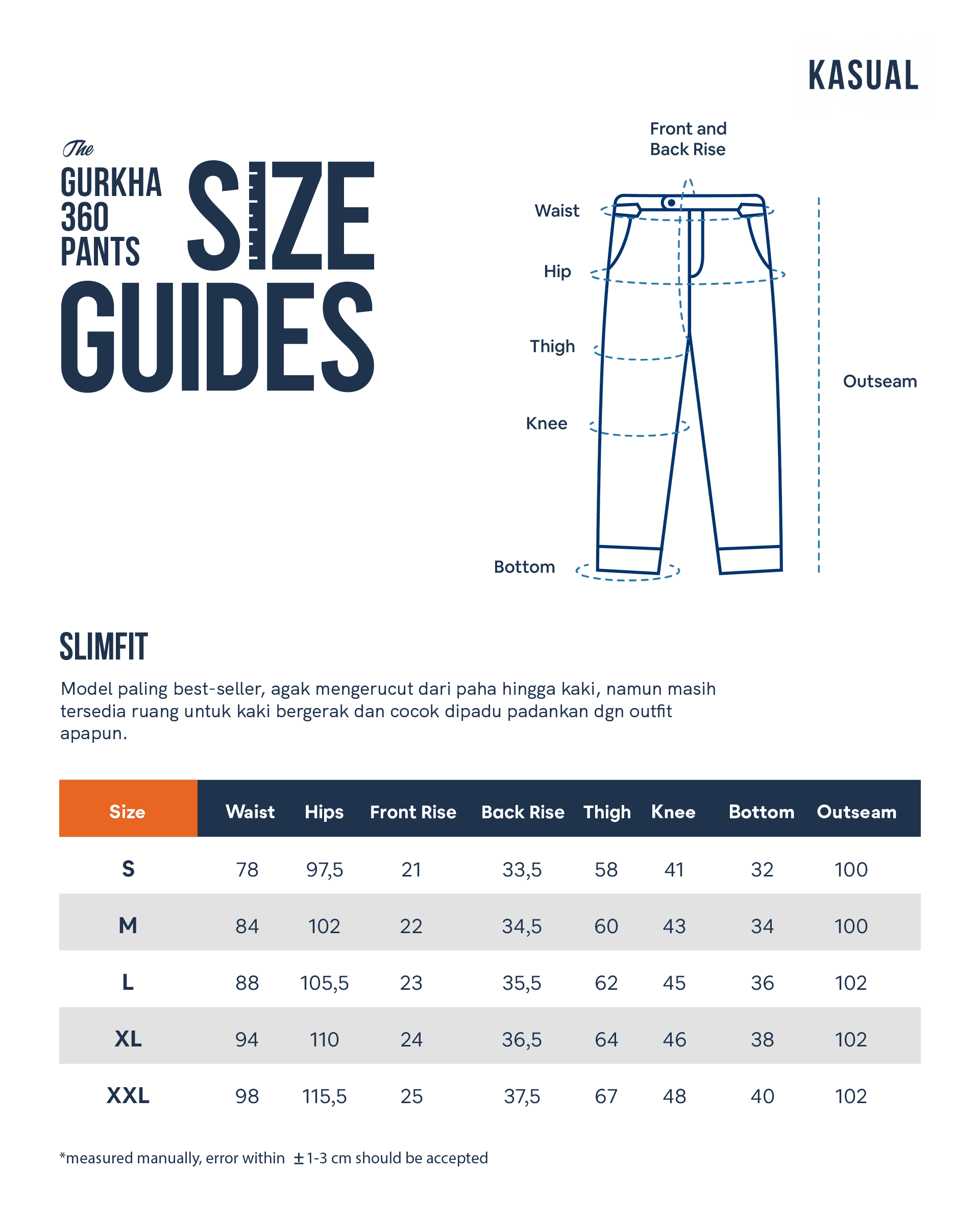 Celana Gurkha 360 – Royal Navy - foto 4