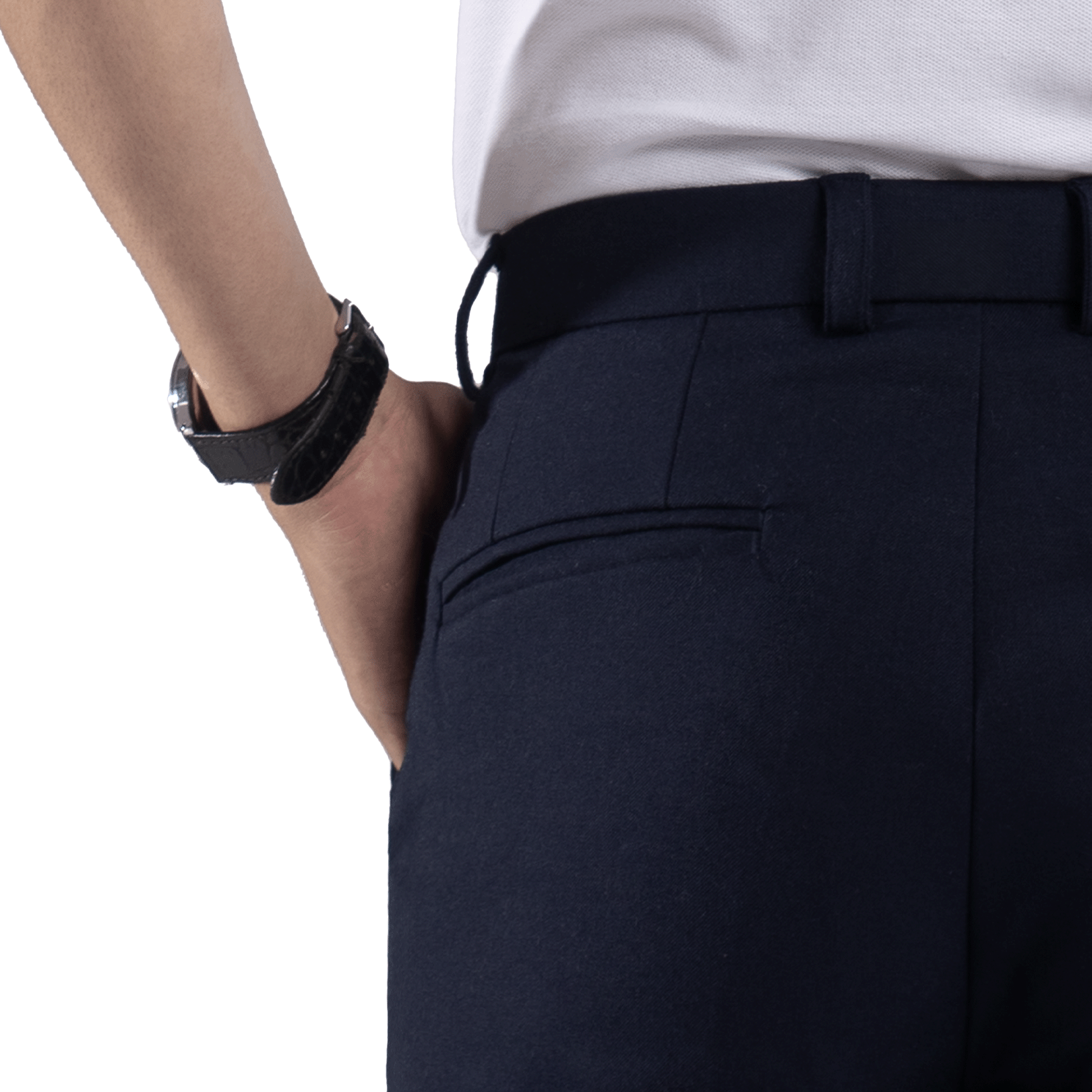 Celana Navy Blue Ankle Classic - foto 4