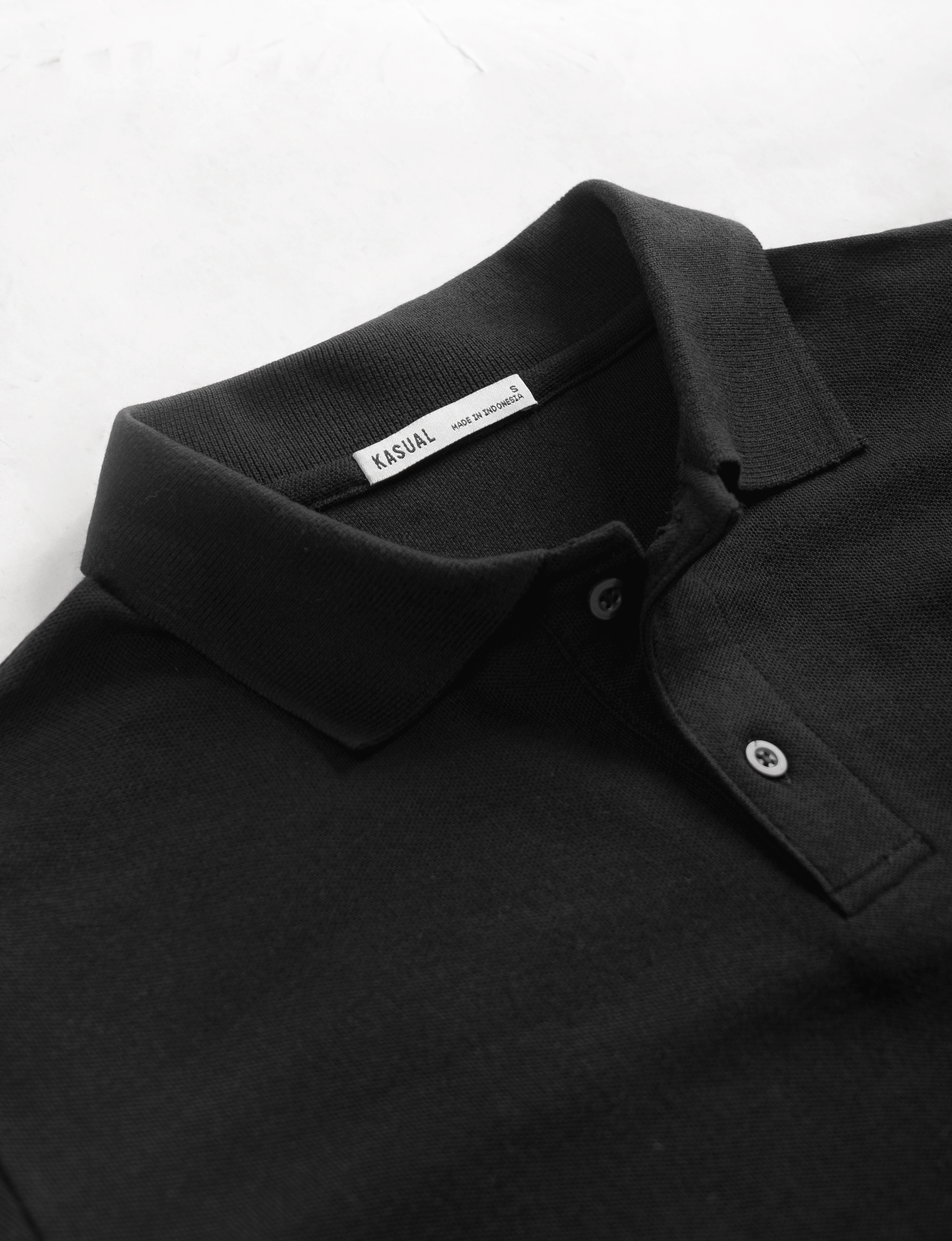 Kasuall Rise Polo Black
