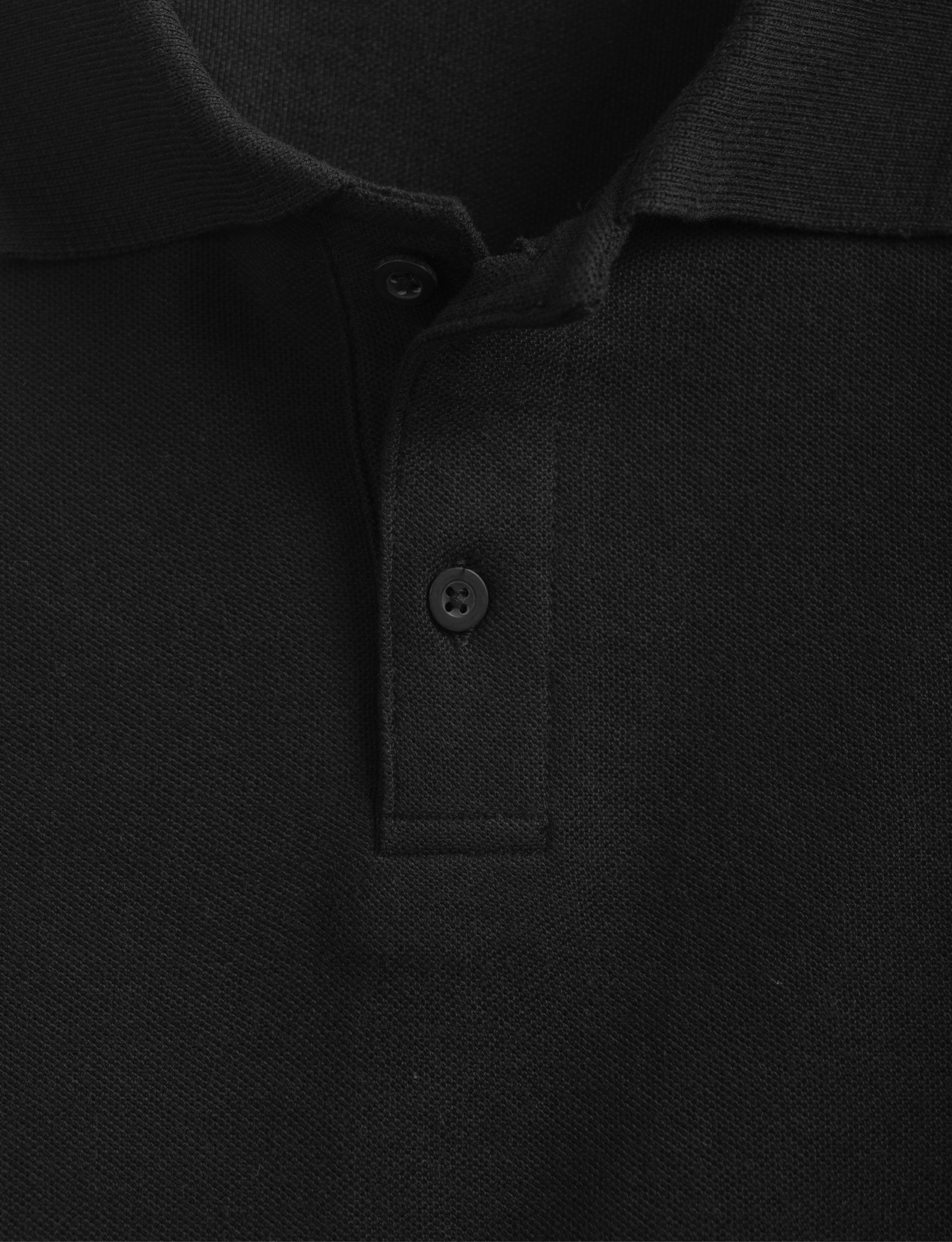 Kasuall Rise Polo Black