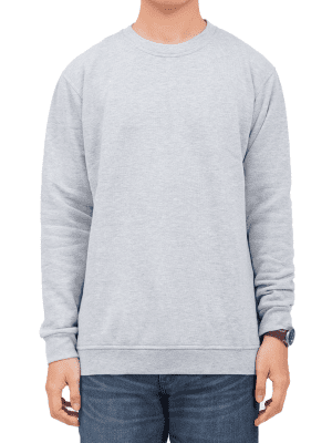 Sweater Crewneck Misty Grey Shirt