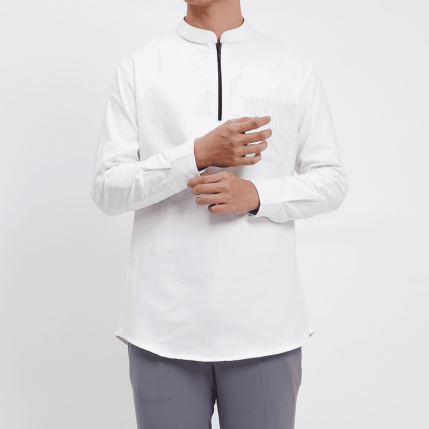 White Adnan Shirt