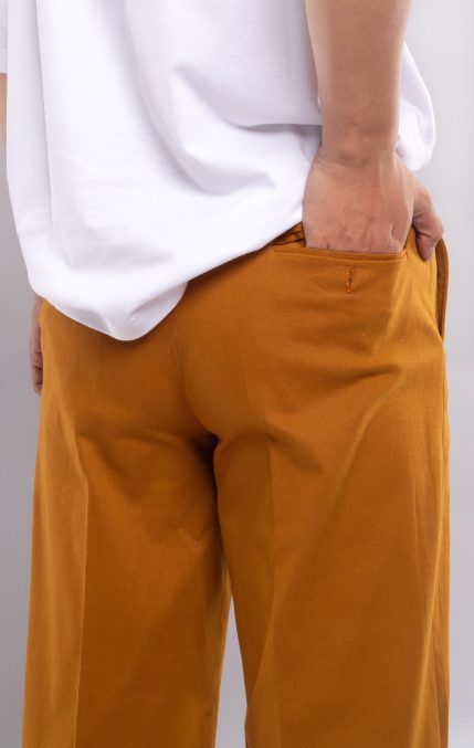 Celana Cokelat Brown Chino Wide Pant