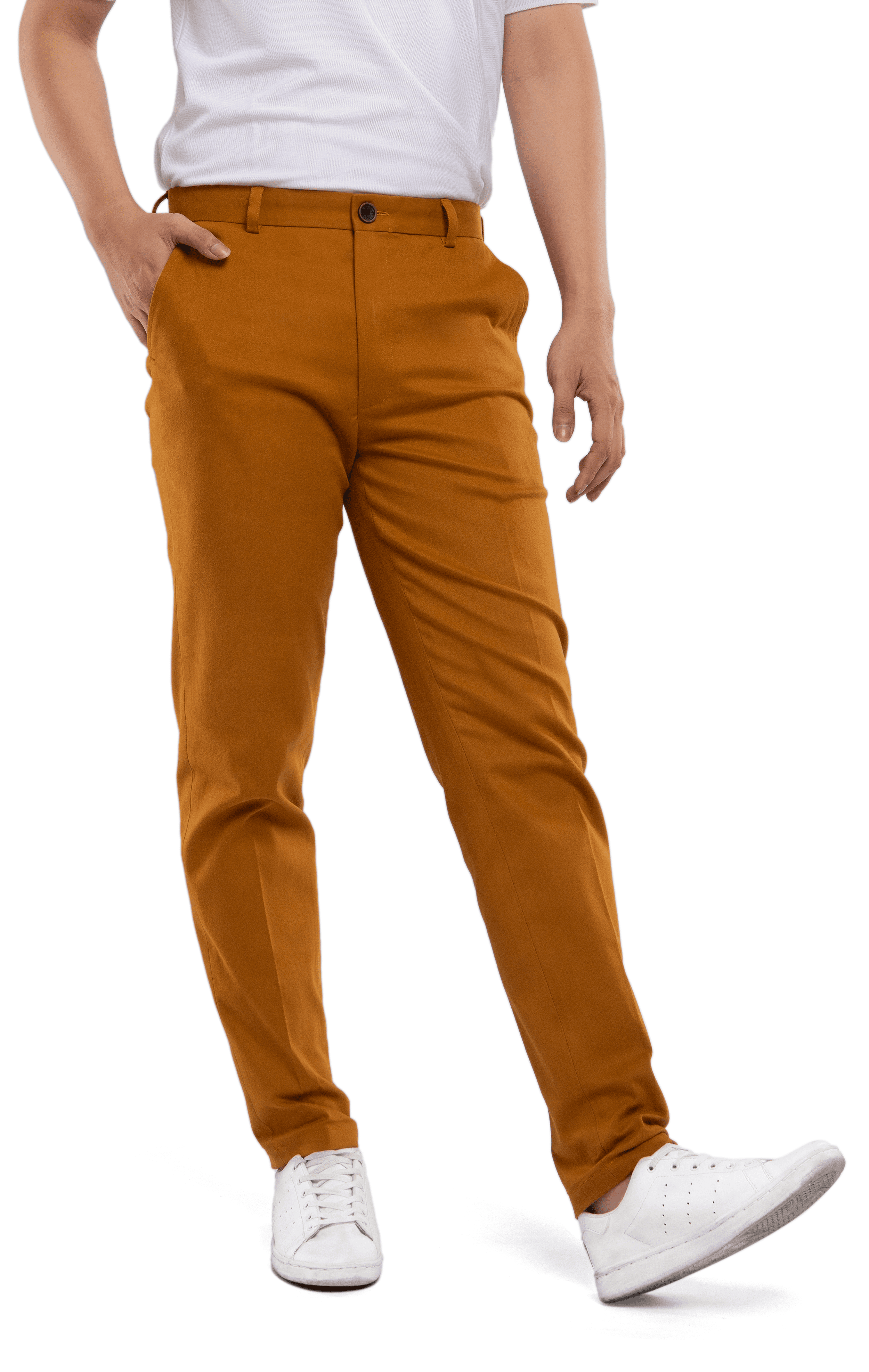 Celana Cokelat Brown Chino - Kasual