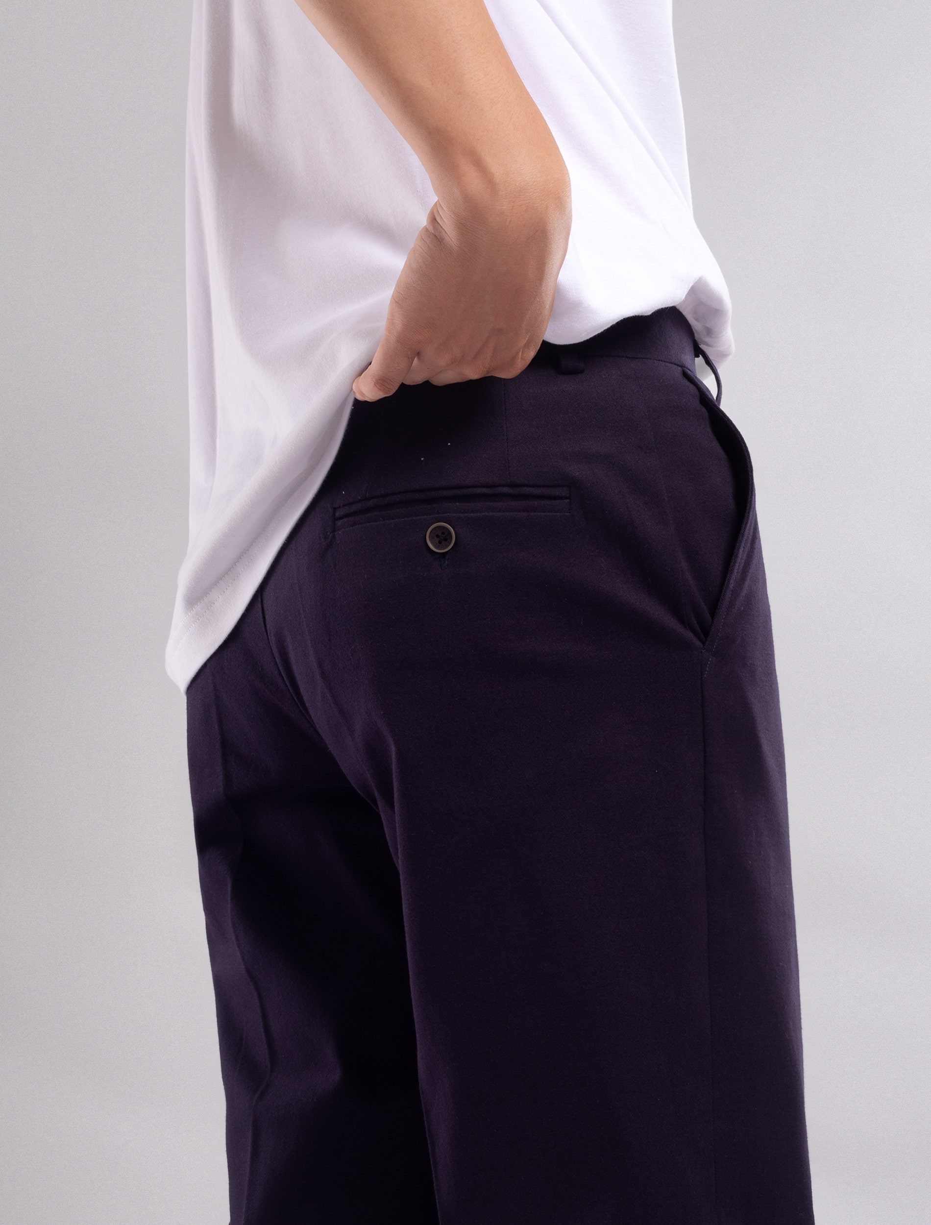 24ss SEQUEL 煌めい CHINO PANTS TYPE-XF NAVY XL
