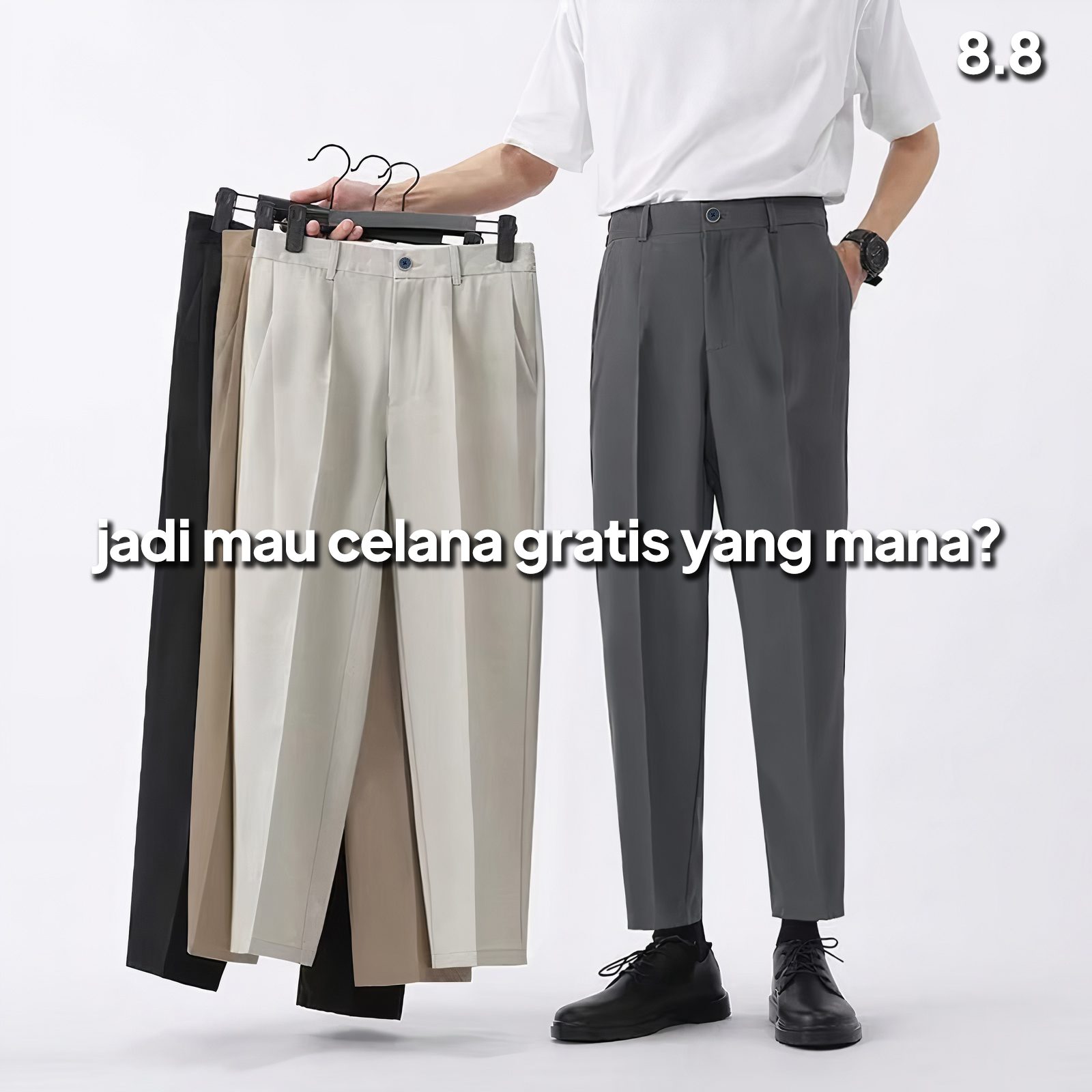 banner 8.8 celana gratis