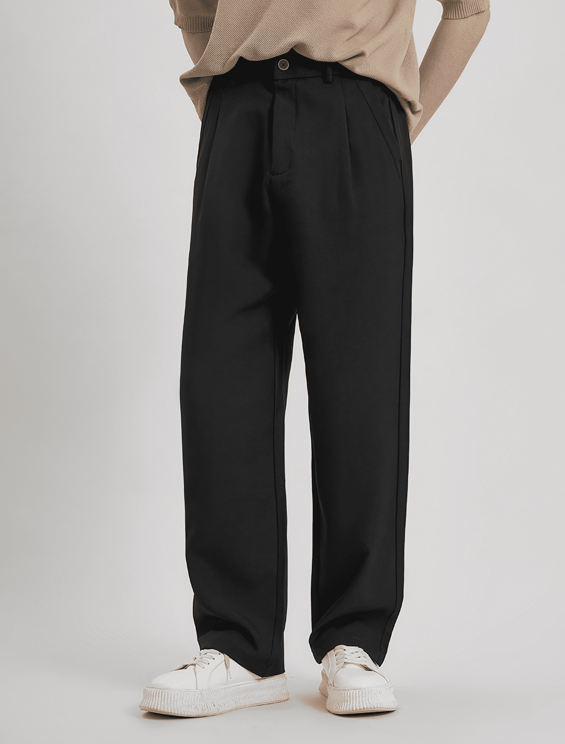 Black Prime Wide Pant