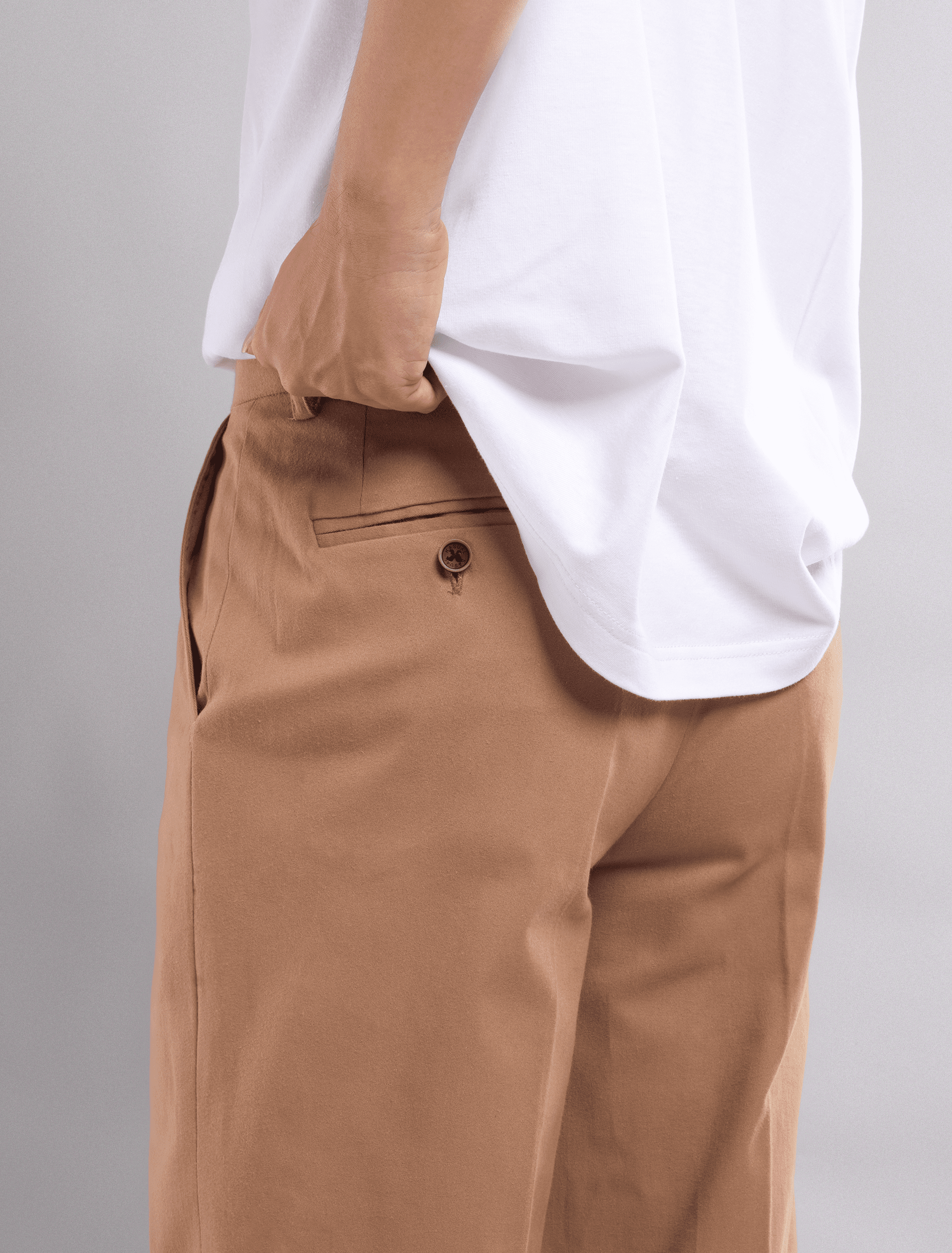 Celana Coffee Chino Wide Pant - foto 3