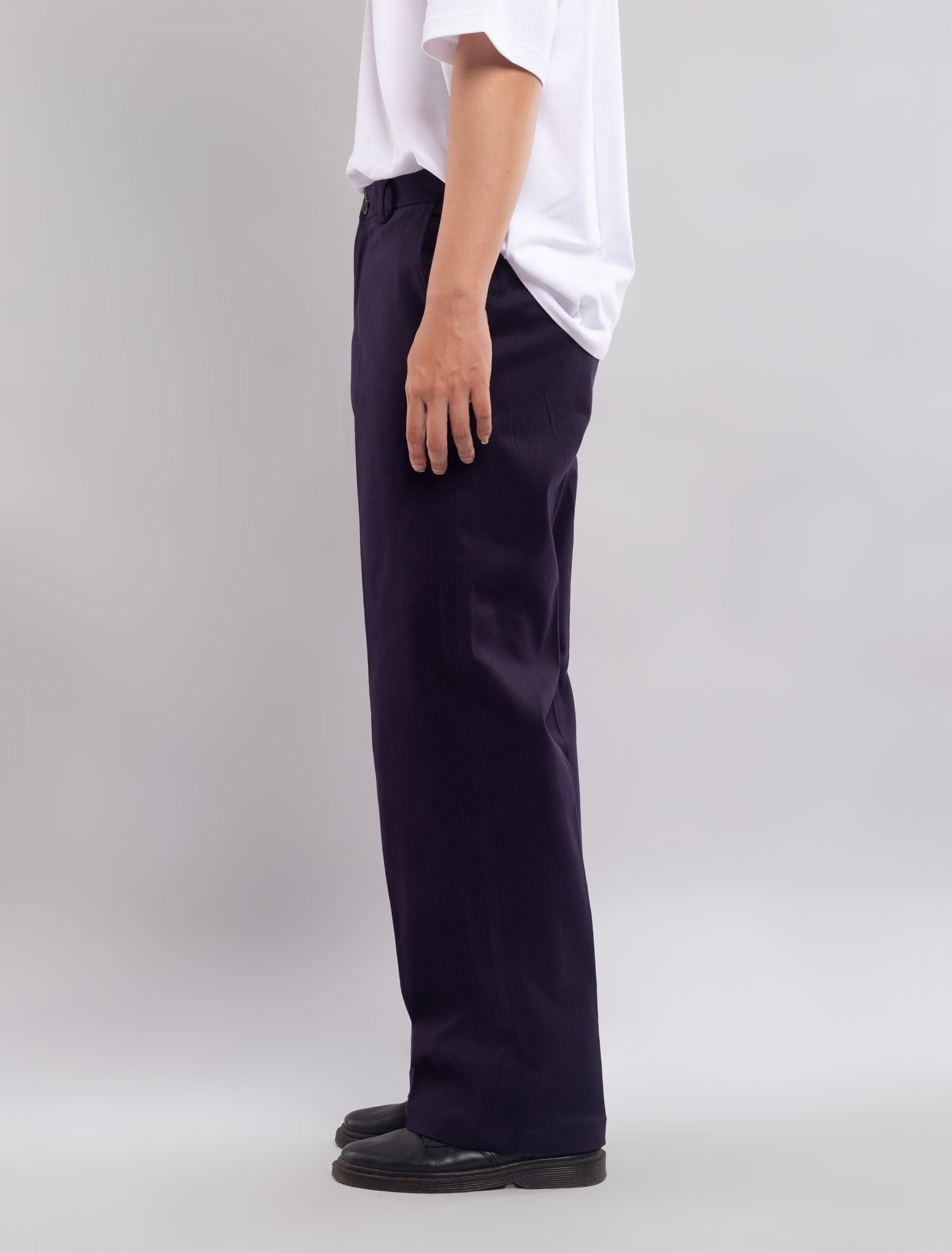 Celana Navy Chino Wide Pant - foto 2