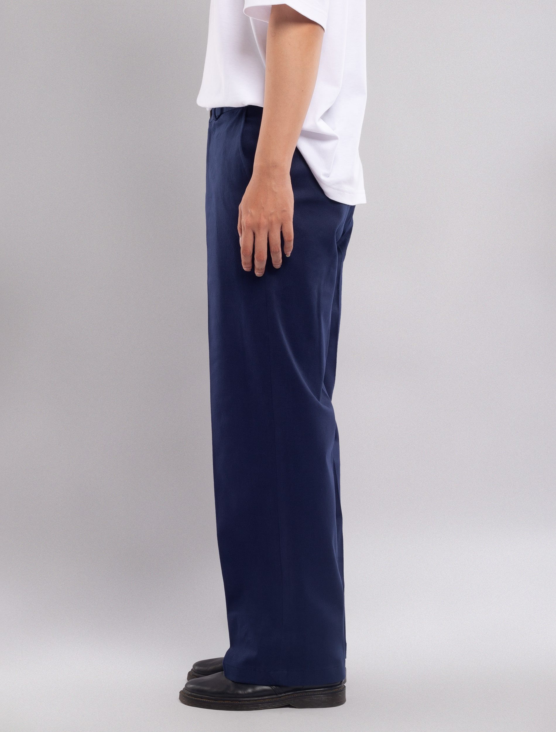 Celana Royal Navy Chino Wide Pant - foto 2