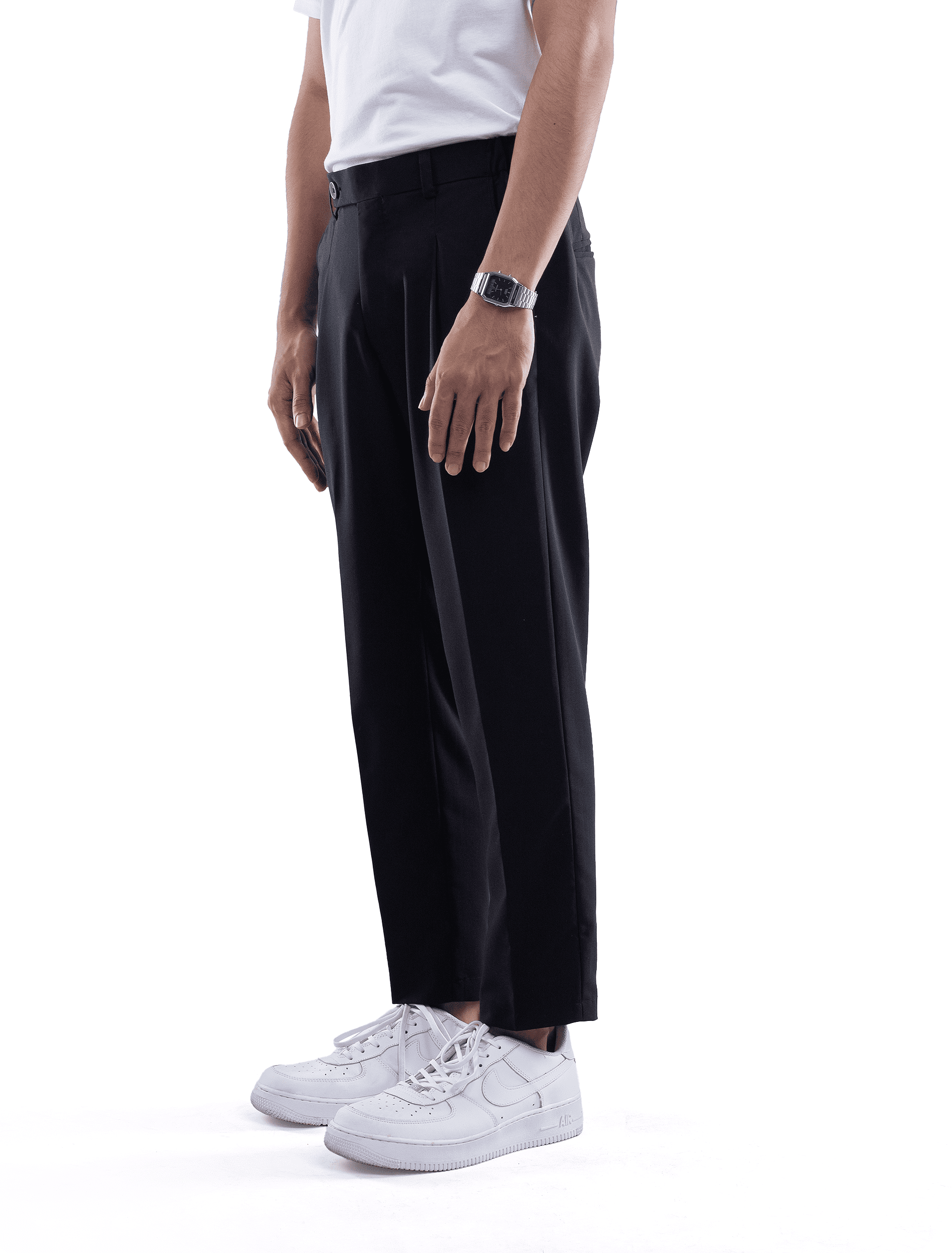 Celana Black Smart Waist Ankle Pant - foto 3