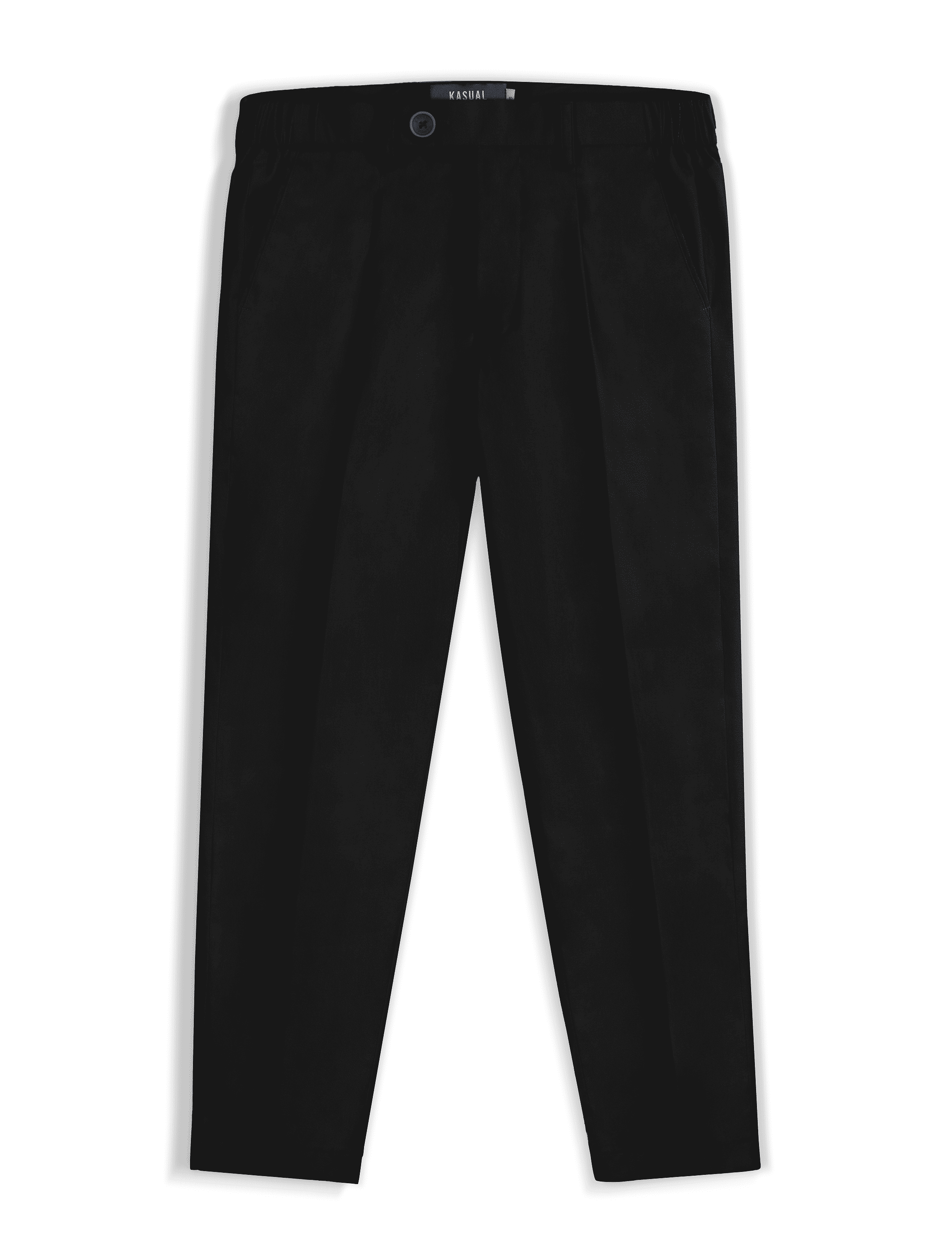 Celana Black Smart Waist Ankle Chino - foto 6