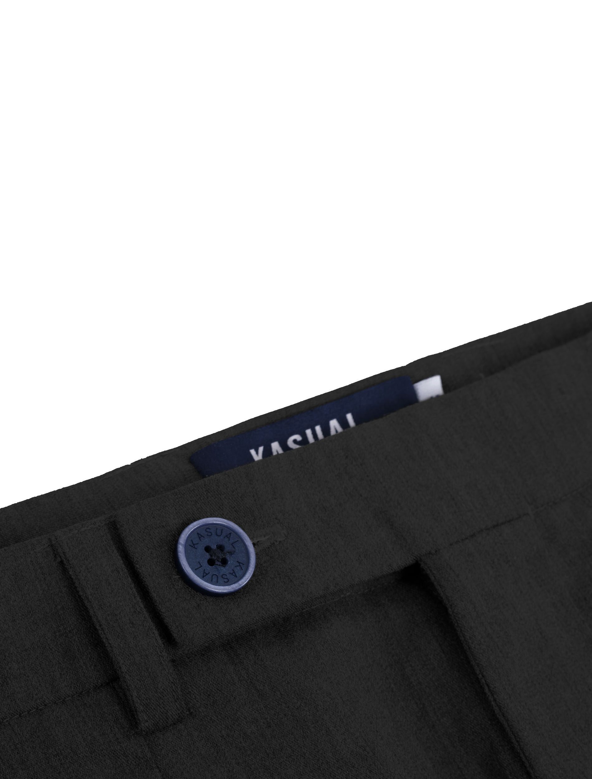 Celana Black Smart Waist Ankle Pant - foto 4