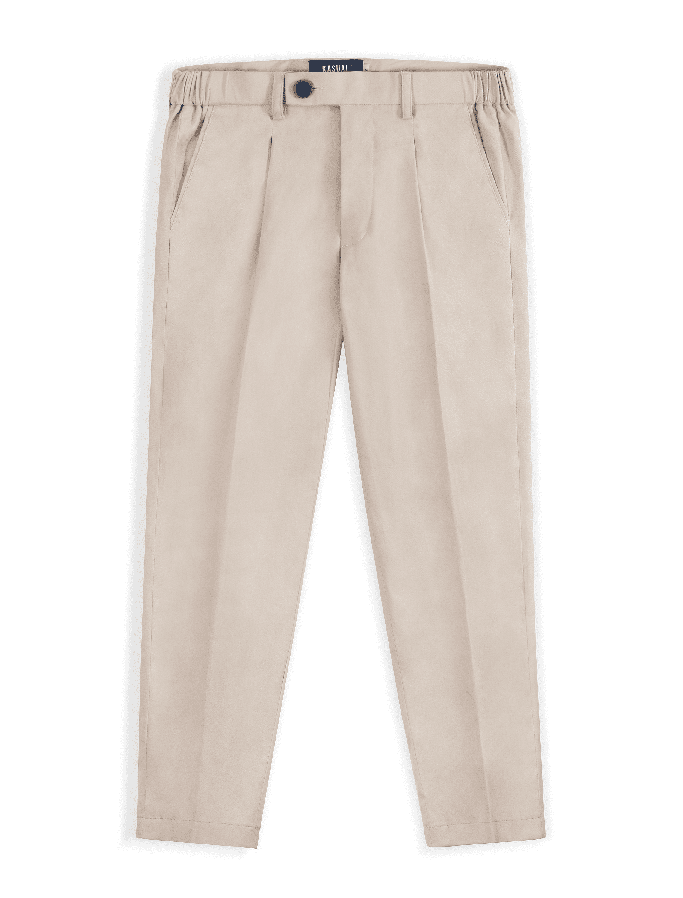 Celana Cream Smart Waist Ankle Chino - foto 6
