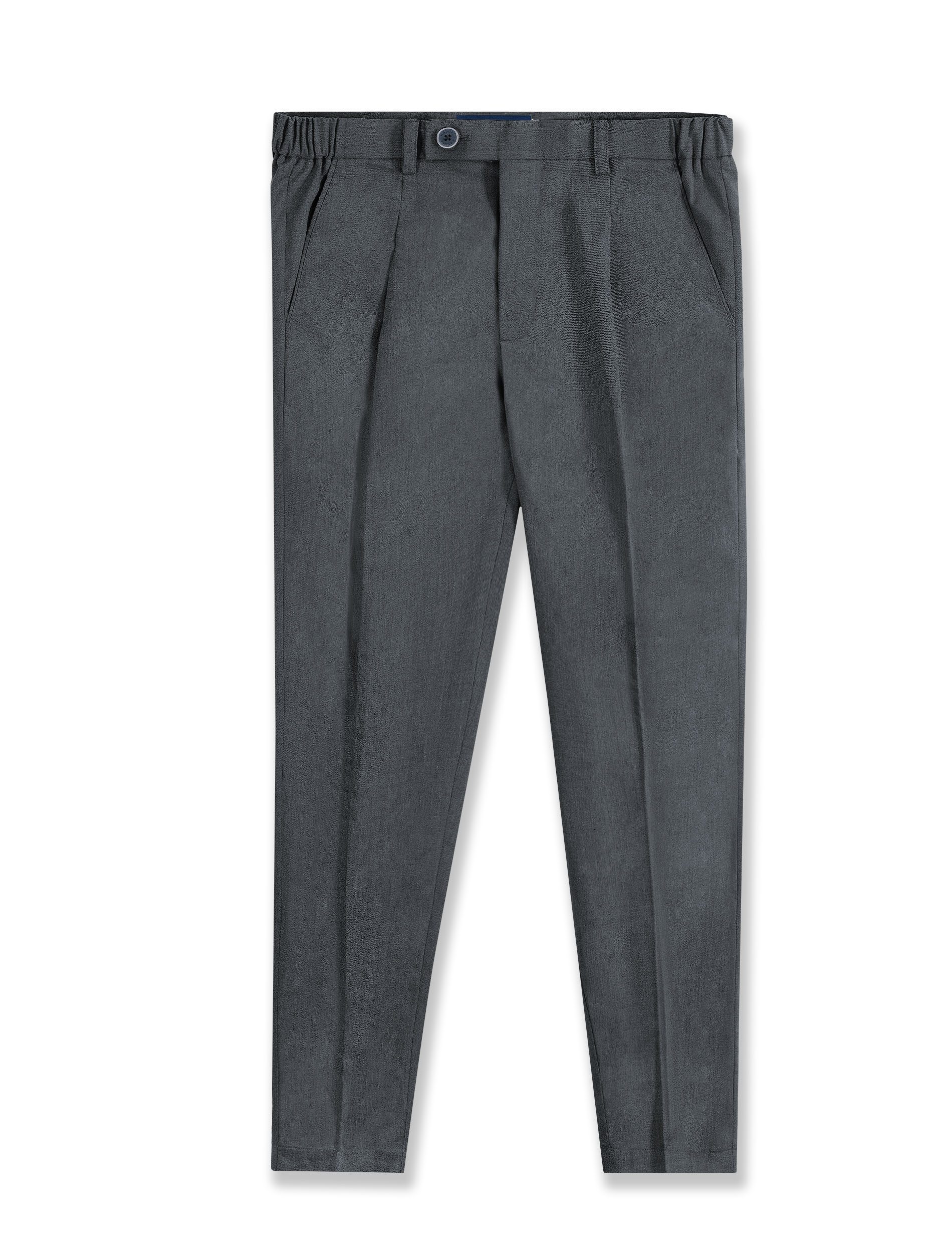 Celana Dark Grey Smart Waist Ankle Pant - foto 6