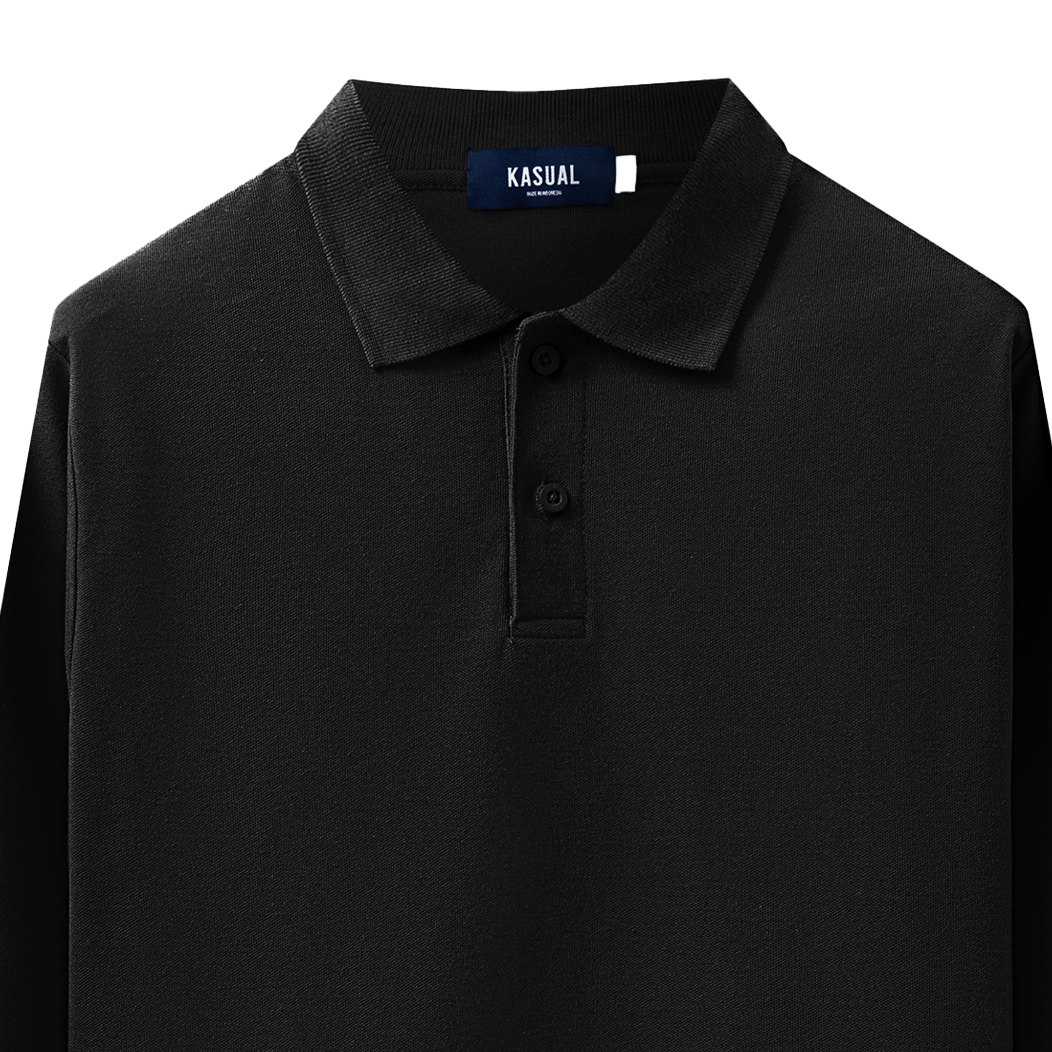 Panjang Rise Polo Black - foto 3