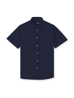 Kemeja Navy Simple Pique Shirt
