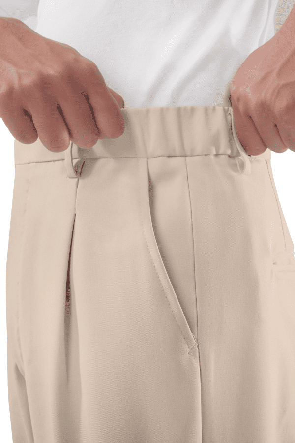 Style Hook Polyster Blend Formal Trousers For Man regular fit |formal pants  cream colour | cream colour pant | trousers for men | officeial pant 