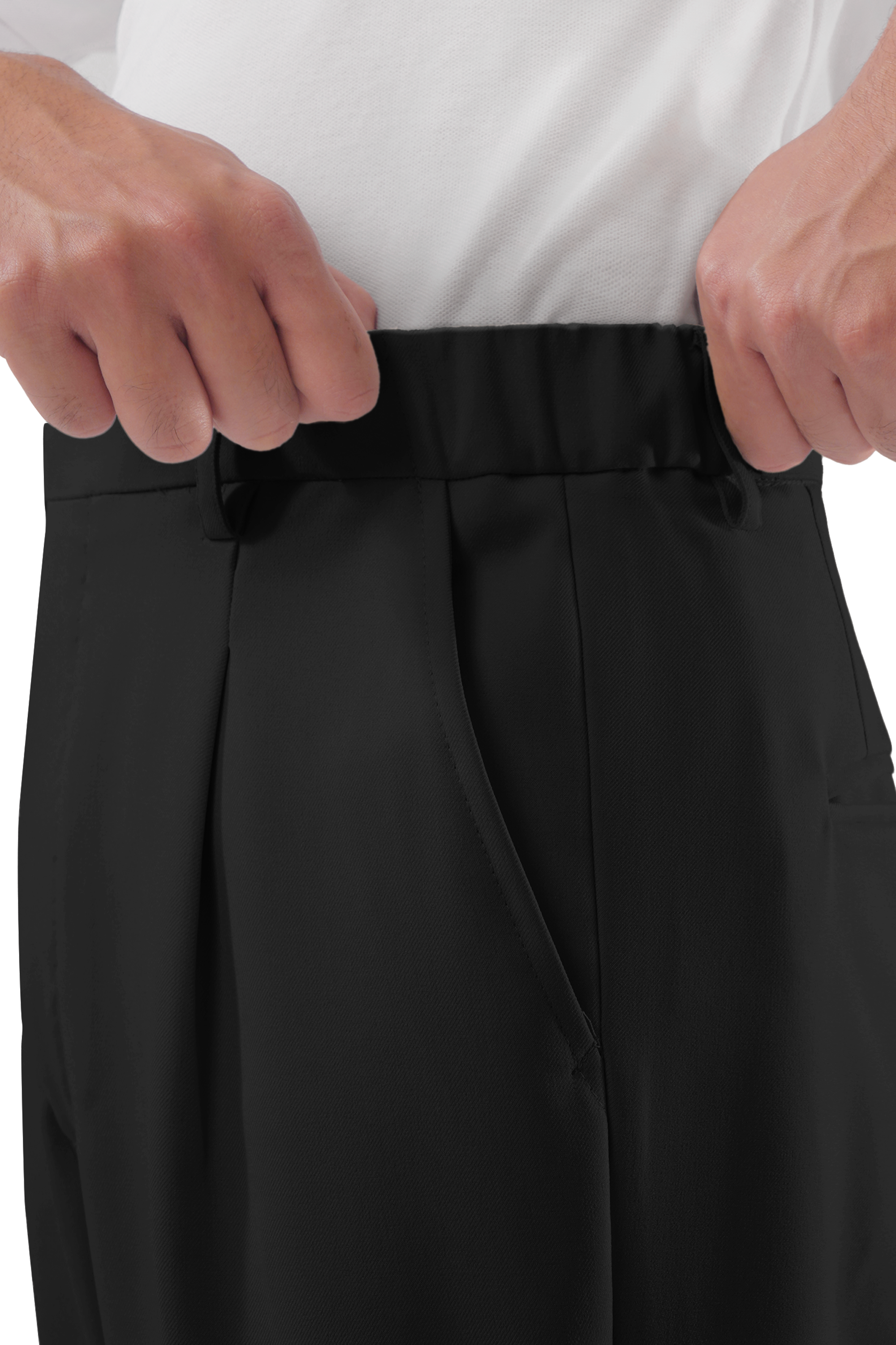 Celana Black Smart Waist Ankle Prime - foto 3