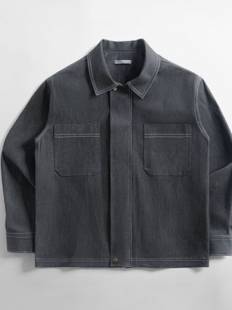 Kasual Grey Work Denim Jacket