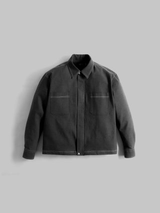 Grey Work Denim Jacket