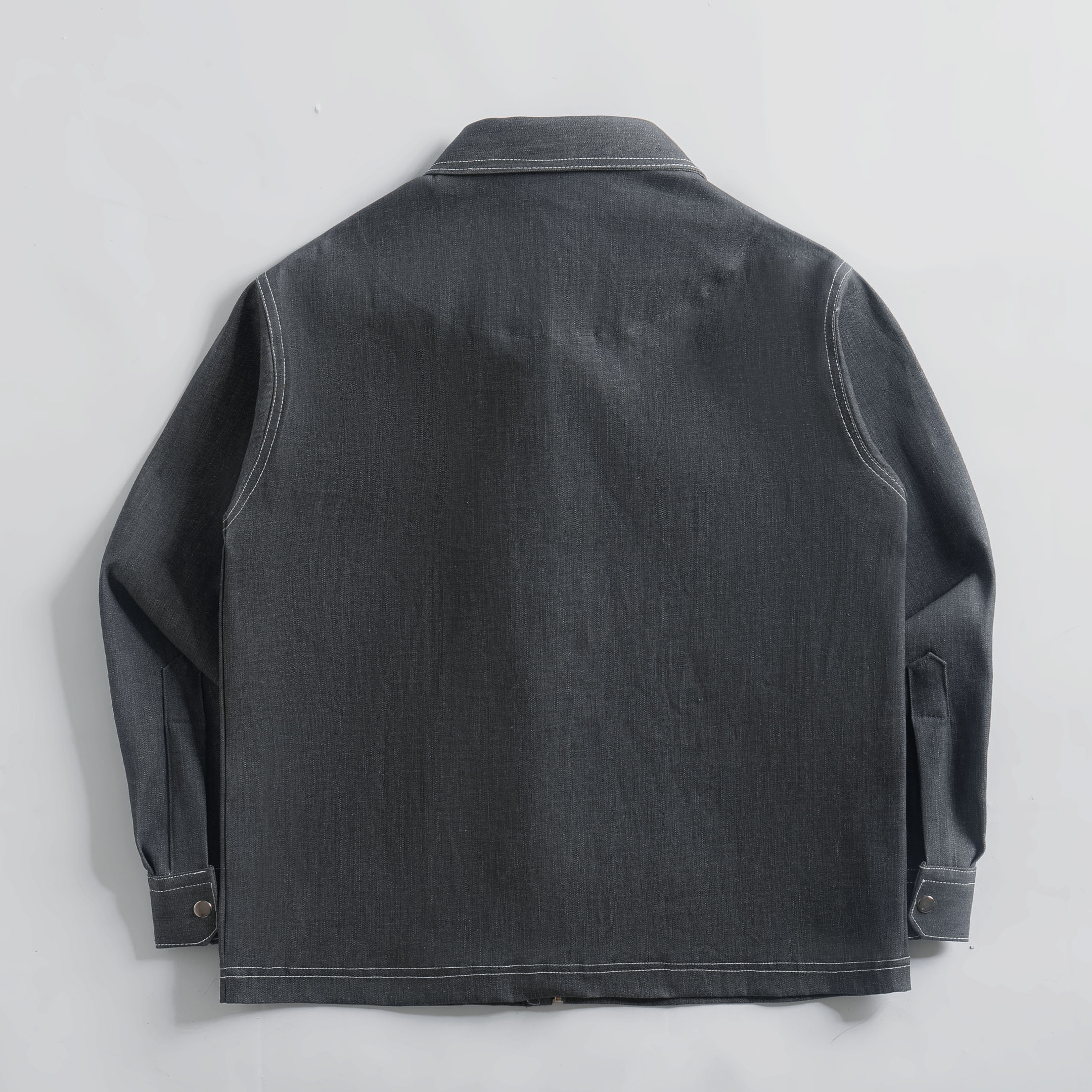 Grey Work Denim Jacket - foto 4