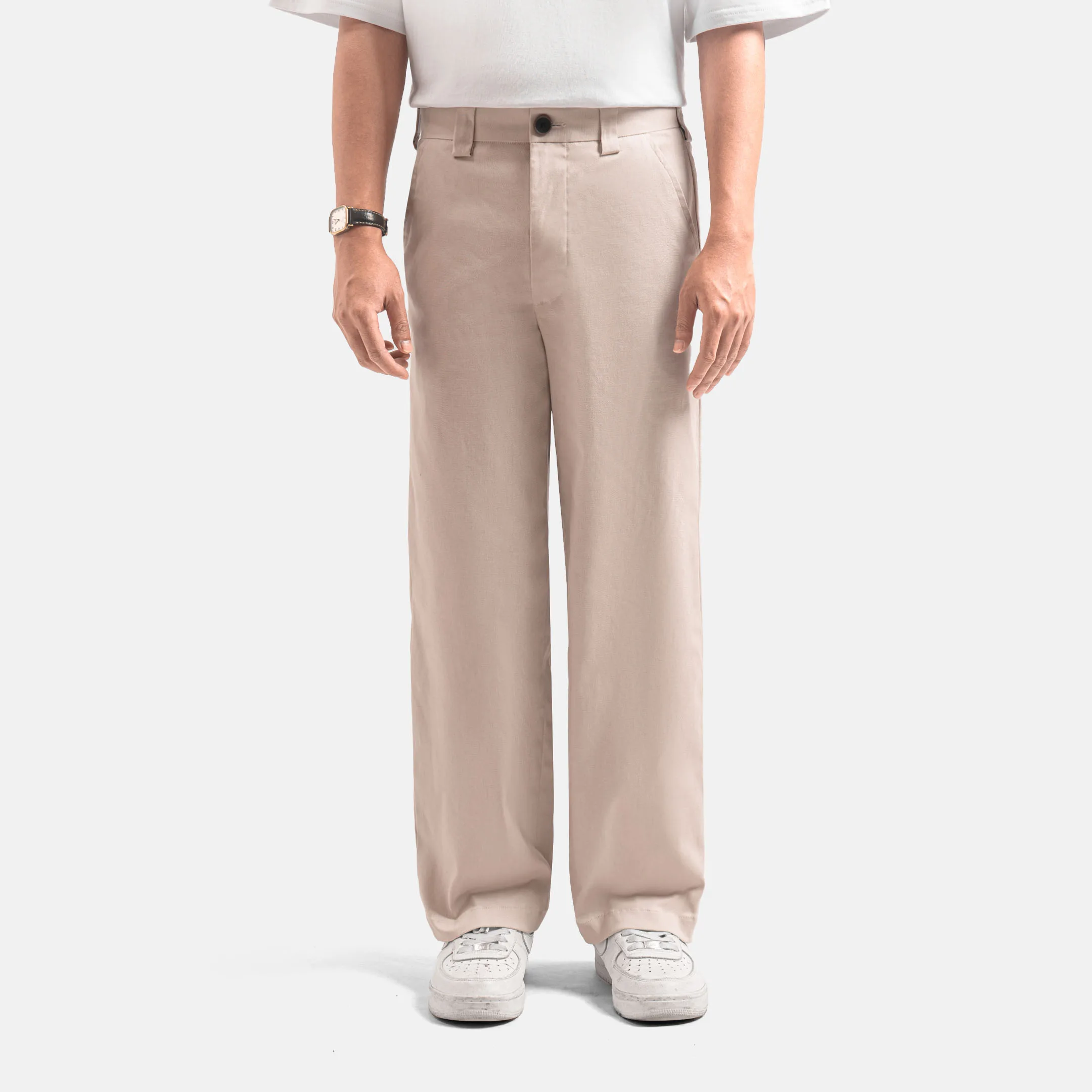 Cream Chino Workpant