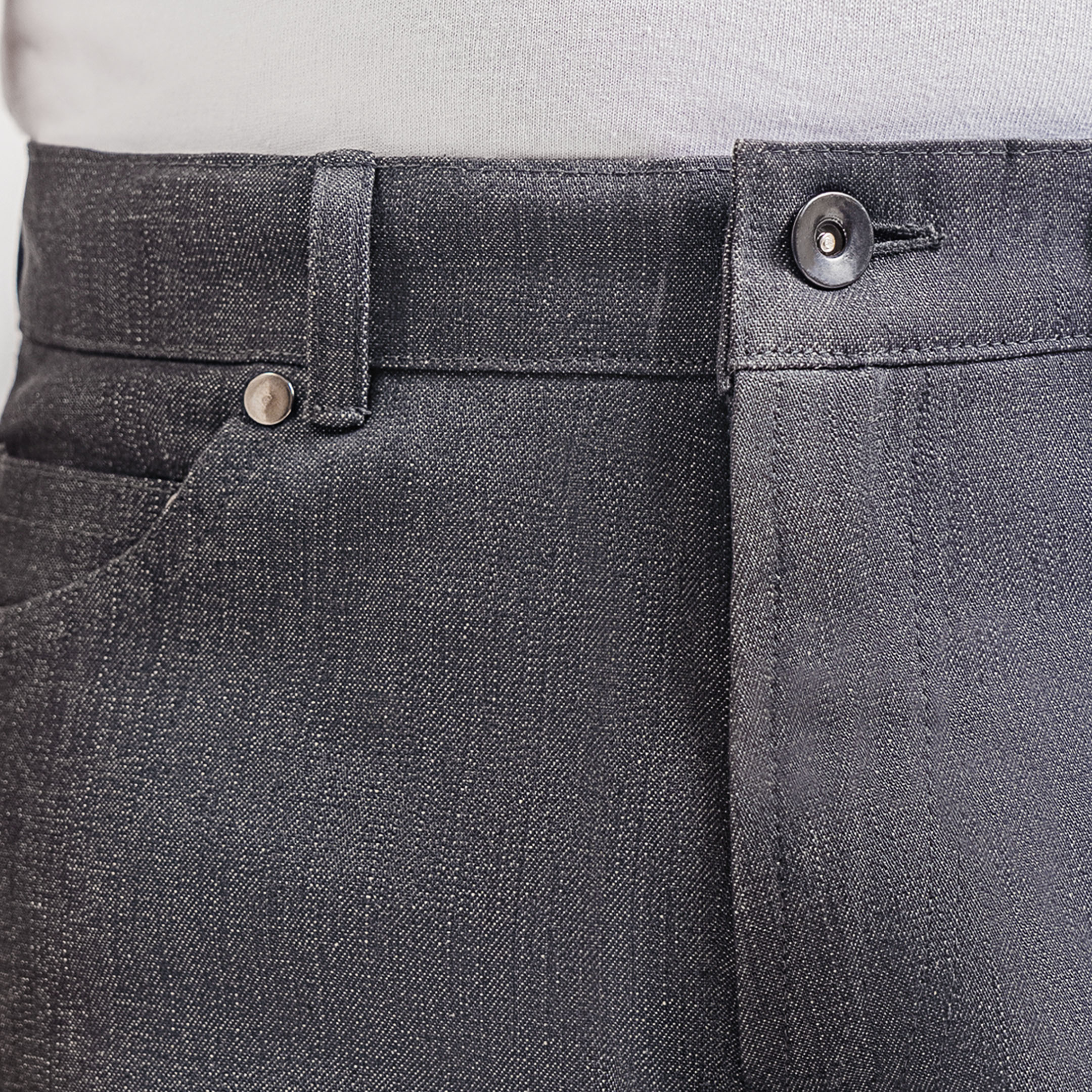 Grey Baggy Jeans Pant - foto 3