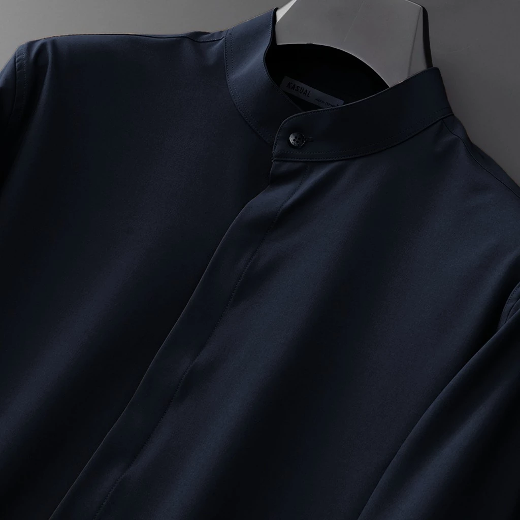 Navy Superfine Koko Shirt - foto 3