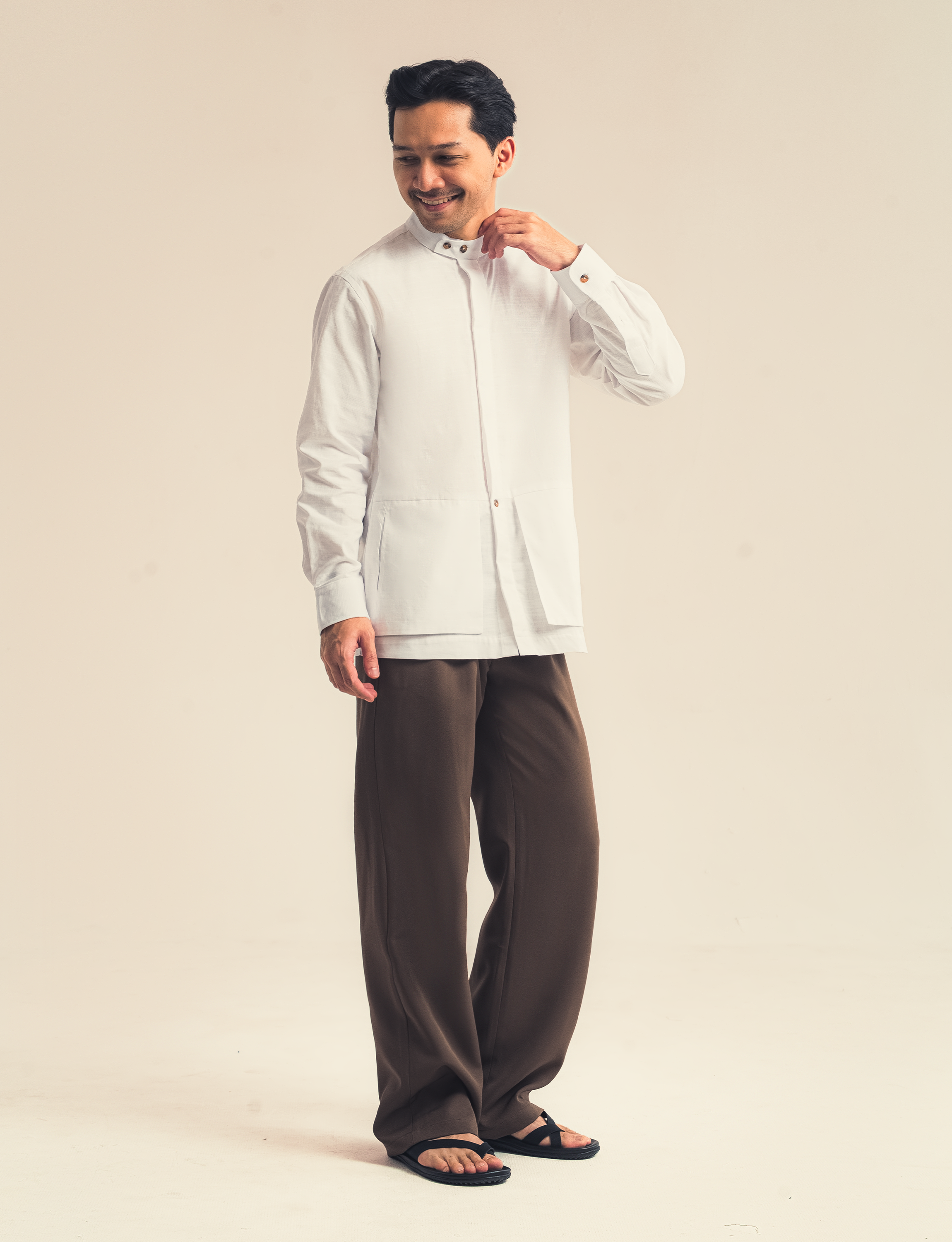 White Harun Koko Shirt - foto 3